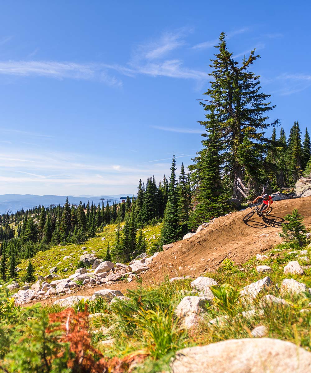 big white mountain bike park