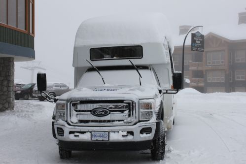 truck snow