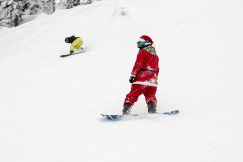 Dress Like Santa and Ski For Free day6