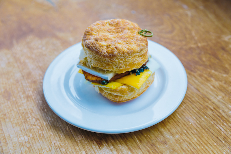 Heck Ya Breakfast Sandwich