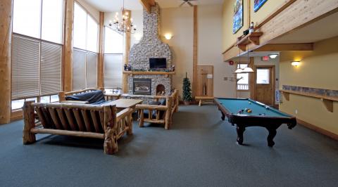 Grizzly Lodge Games Room 
