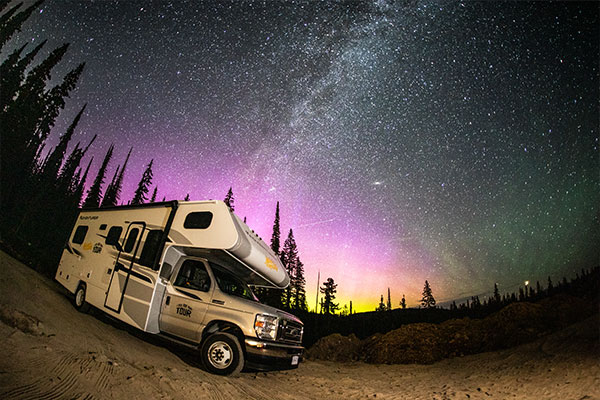 Camping at Big White