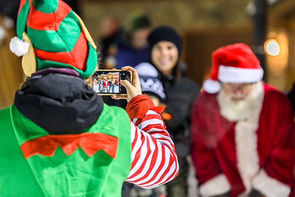 Santa visit