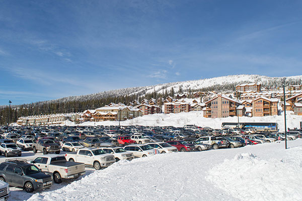 Free parking at Big White