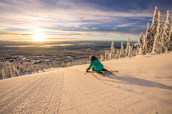 Skiing